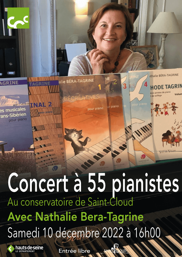 Journée du piano avec Nathalie Bera-Tagrine<br><strong>10 décembre 2022<br>Auditorium</strong>