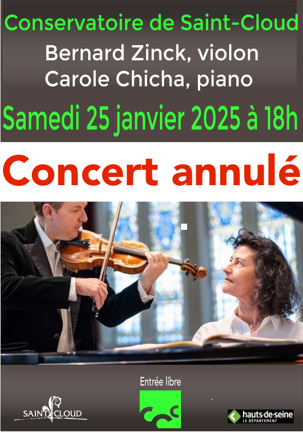 Duo Zinck-Chicha<br><strong>Samedi 25 janvier 2025 <br>Auditorium</strong>